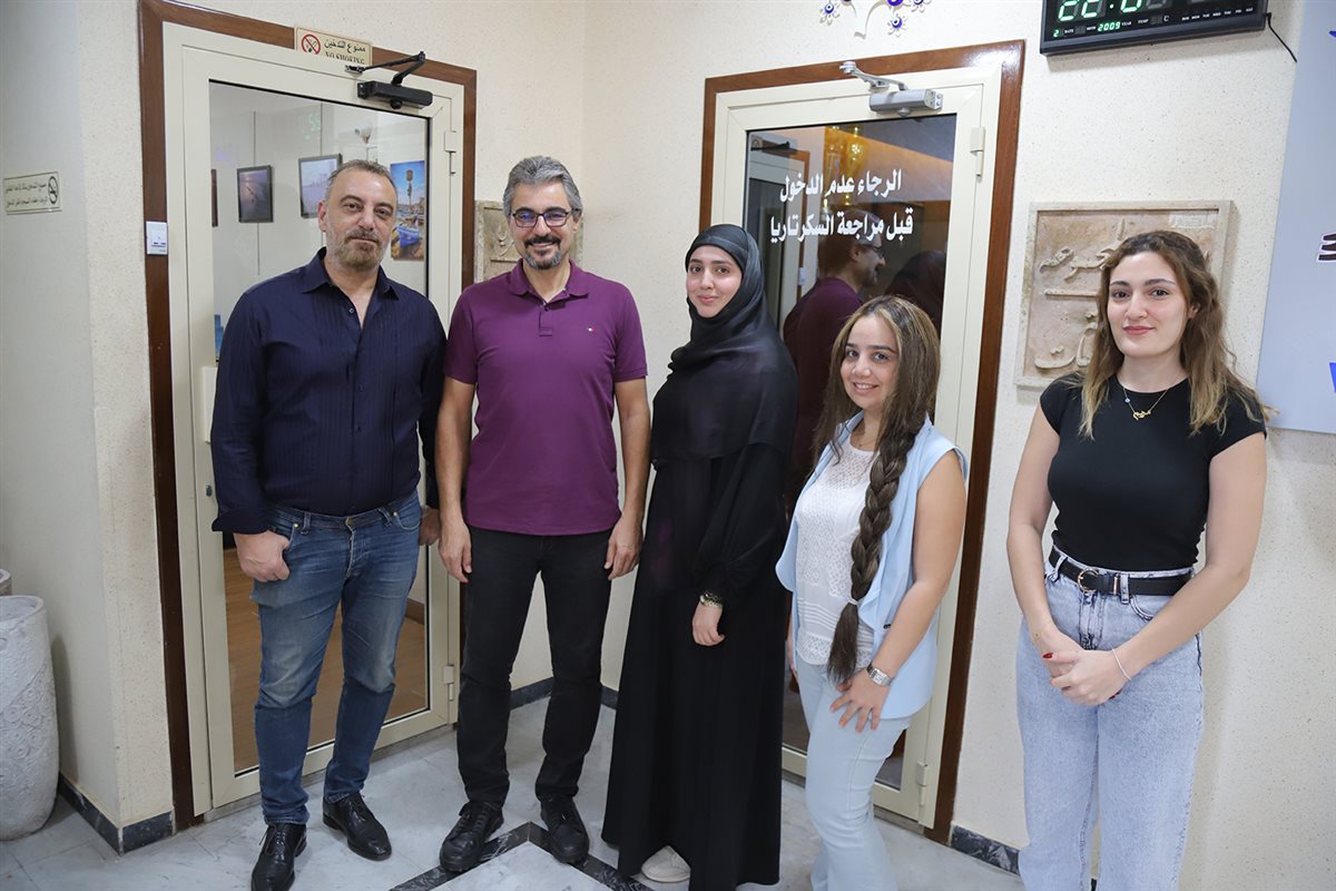 السيدة مليحة الصدر ضيفة طلاب الاعلام في جامعة LIU في ستديوهات يا صور: الامام الصدر حفز الشباب على العلم والتقدم