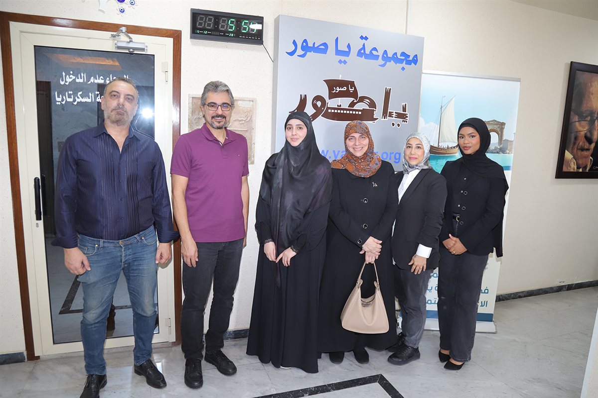 السيدة مليحة الصدر ضيفة طلاب الاعلام في جامعة LIU في ستديوهات يا صور: الامام الصدر حفز الشباب على العلم والتقدم