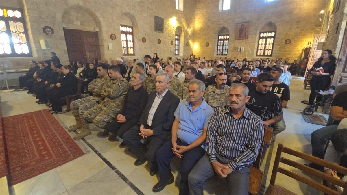 مدينة صور أحيت الذكرى السنوية الاولى لإرتقاء المعاون في الجيش اللبناني انطوان كيال