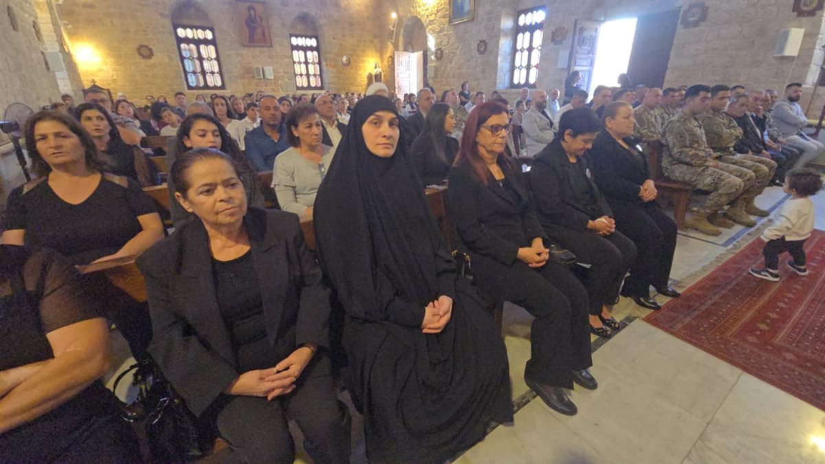 مدينة صور أحيت الذكرى السنوية الاولى لإرتقاء المعاون في الجيش اللبناني انطوان كيال