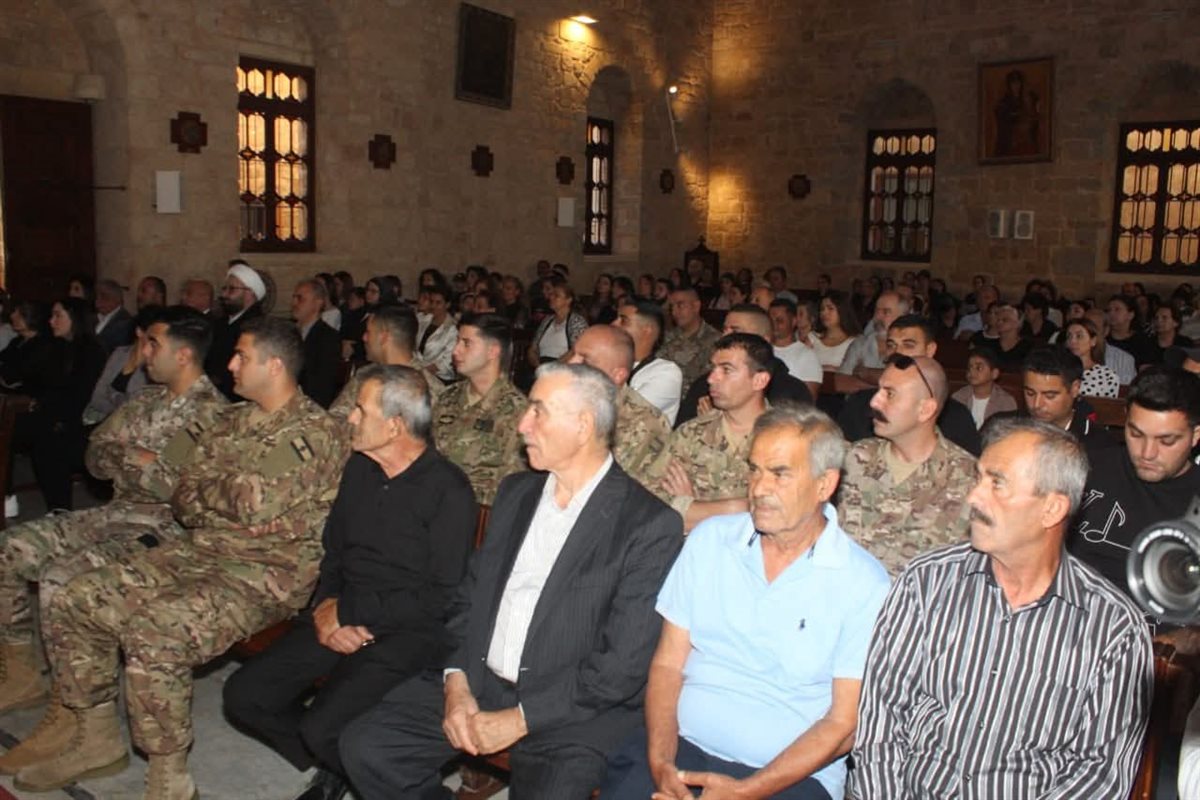 مدينة صور أحيت الذكرى السنوية الاولى لإرتقاء المعاون في الجيش اللبناني انطوان كيال