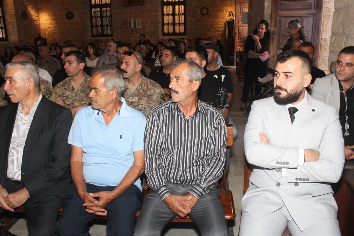 مدينة صور أحيت الذكرى السنوية الاولى لإرتقاء المعاون في الجيش اللبناني انطوان كيال