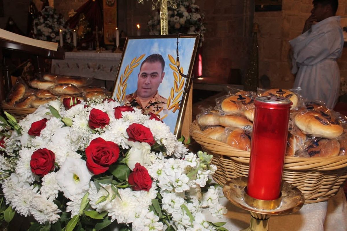 مدينة صور أحيت الذكرى السنوية الاولى لإرتقاء المعاون في الجيش اللبناني انطوان كيال