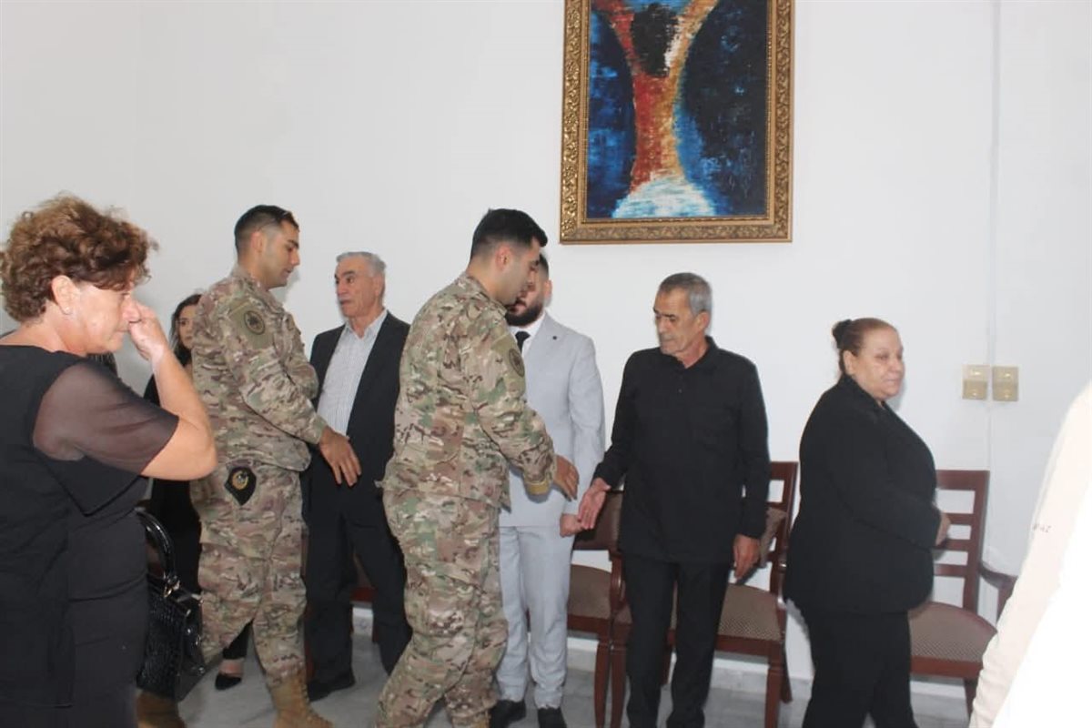 مدينة صور أحيت الذكرى السنوية الاولى لإرتقاء المعاون في الجيش اللبناني انطوان كيال