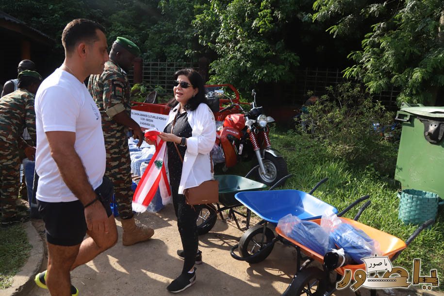 بمناسبة عيد الإستقلال الـ٨٢: الجامعة اللبنانية الثقافية في أبيدجان تجمع بين الرياضة والعمل البيئي