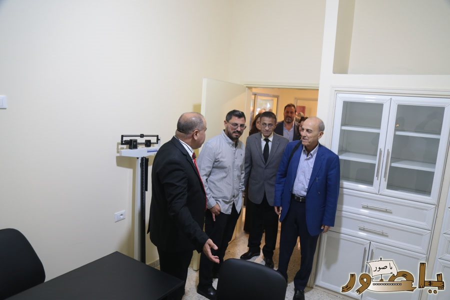 افتتاح المركز الصحي لجمعية النجدة الشعبية (مركز المعلم رفلة أبو جمرة) في جل البحر برعاية وزارة الصحة