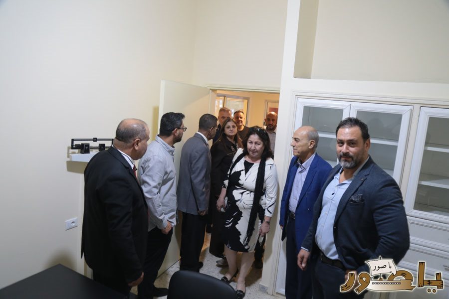افتتاح المركز الصحي لجمعية النجدة الشعبية (مركز المعلم رفلة أبو جمرة) في جل البحر برعاية وزارة الصحة
