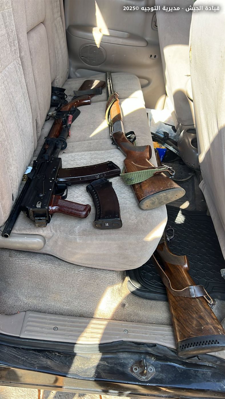 عمليات دهم واسعة: توقيف لبنانيين وسوريين وضبط مخدرات وأسلحة حربية