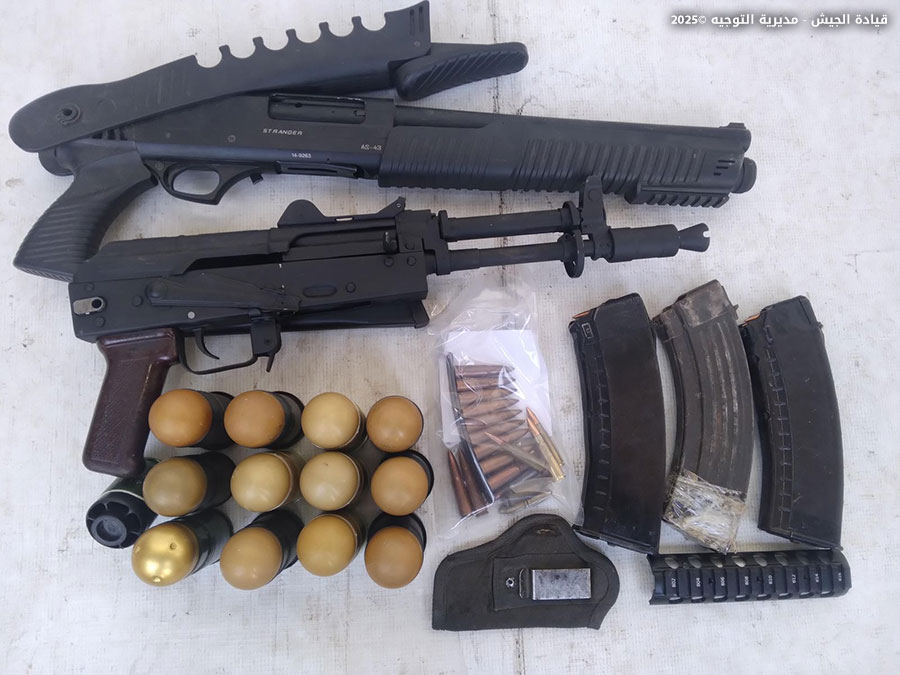 عمليات دهم واسعة: توقيف لبنانيين وسوريين وضبط مخدرات وأسلحة حربية