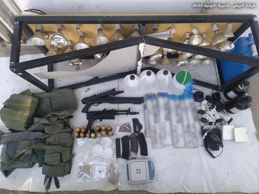 عمليات دهم واسعة: توقيف لبنانيين وسوريين وضبط مخدرات وأسلحة حربية