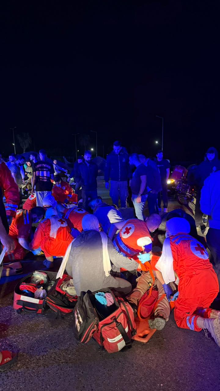 3 جرحى بحادث سير بين دراجتين ناريتين في صور