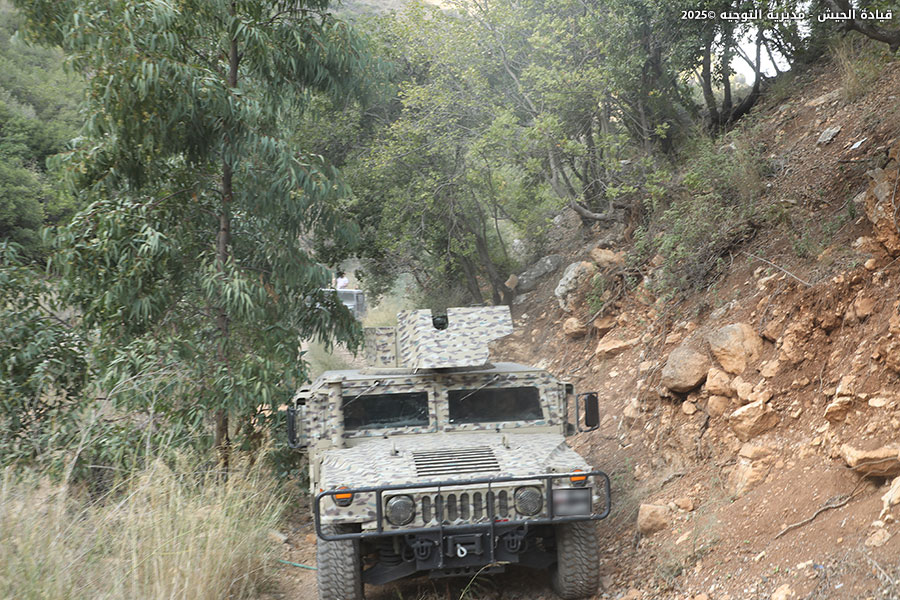 بالصور: جولة إعلامية لمتابعة إنجازات الجيش في قطاع جنوب الليطاني