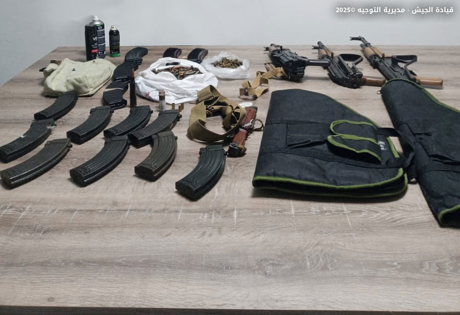 ثلاث عمليات نوعية للجيش وتوقيف عدد من المطلوبين