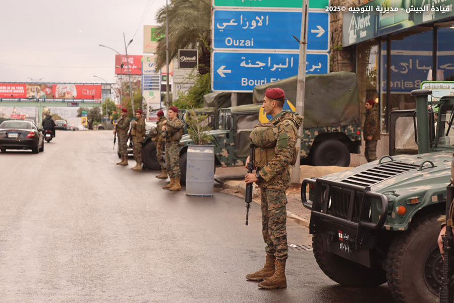 توجيهات من الجيش بالتزام التعليمات خلال القداس البابوي