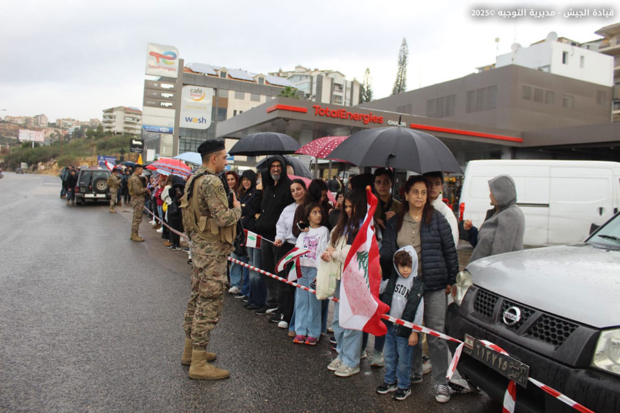 توجيهات من الجيش بالتزام التعليمات خلال القداس البابوي