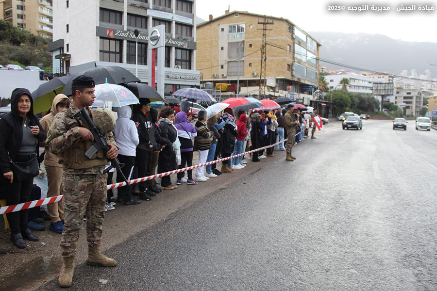 توجيهات من الجيش بالتزام التعليمات خلال القداس البابوي
