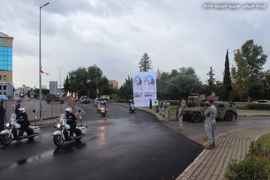 توجيهات من الجيش بالتزام التعليمات خلال القداس البابوي