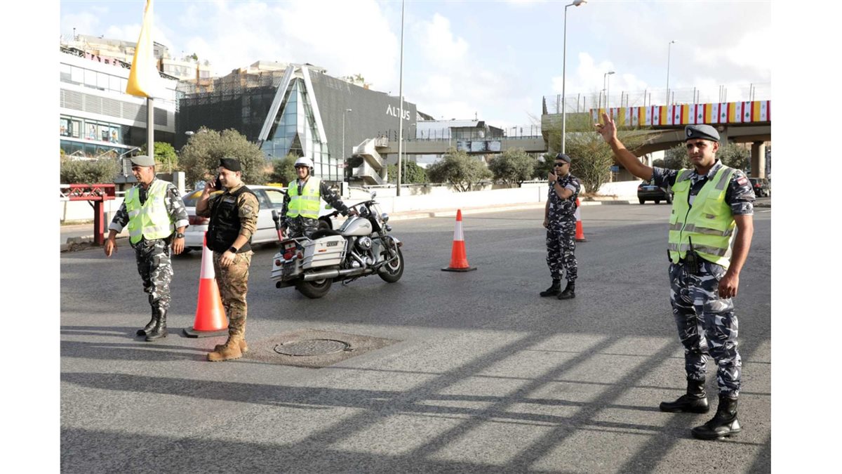 اللواء عبد الله ينوه بجهود قوى الأمن خلال زيارة البابا