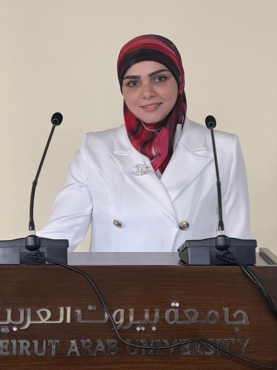 دكتوراه في البيولوجي للطالبة هدى دقدوق من بلدة شيحين الحدودية