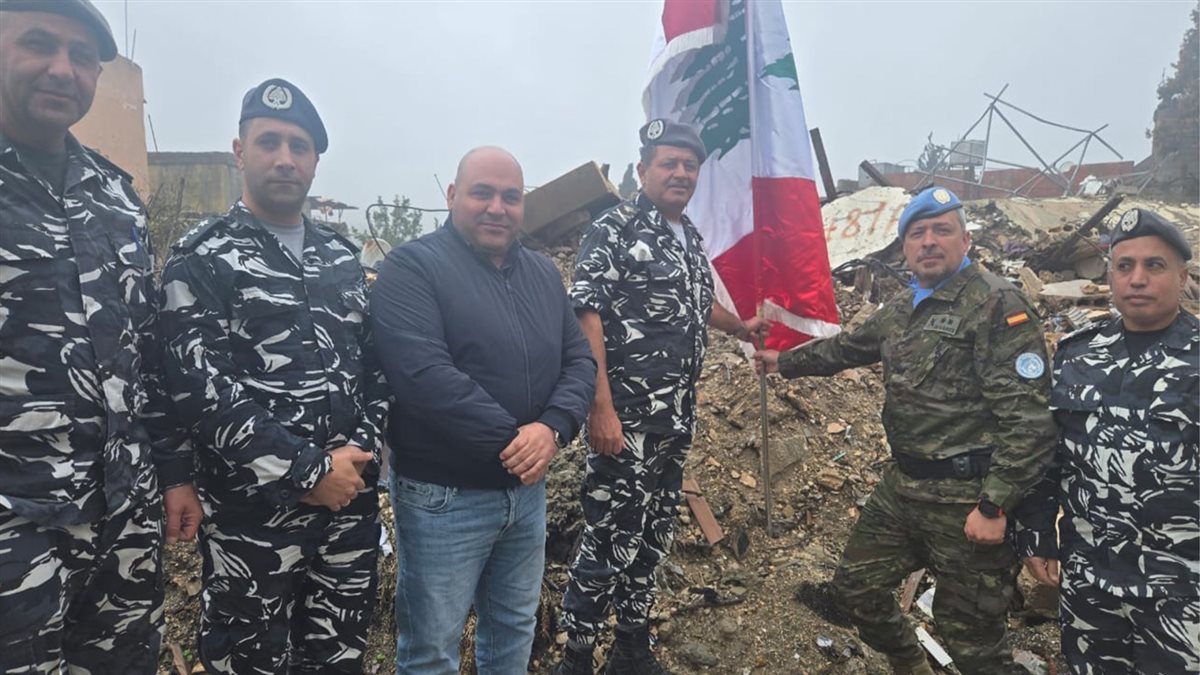 بالصور: افتتاح مبنى مخفر ميس الجبل بعد ترميمه