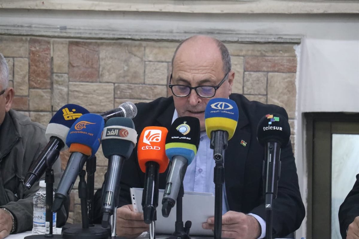 مؤتمر صحفي لدائرة اللاجئين والأونروا في الجبهة الديمقراطية في لبنان بمناسبة ذكرى تأسيس الأونروا وصدور القرار 194