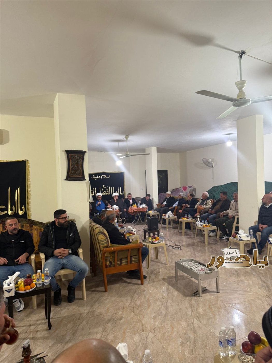 أمسية ثقافية في ديوانية الامام الحسين (ع) دارة المحامي وسيم منيف قليط بحضور مدير التبليغ الديني في المجلس الإسلامي الشيعي الأعلى