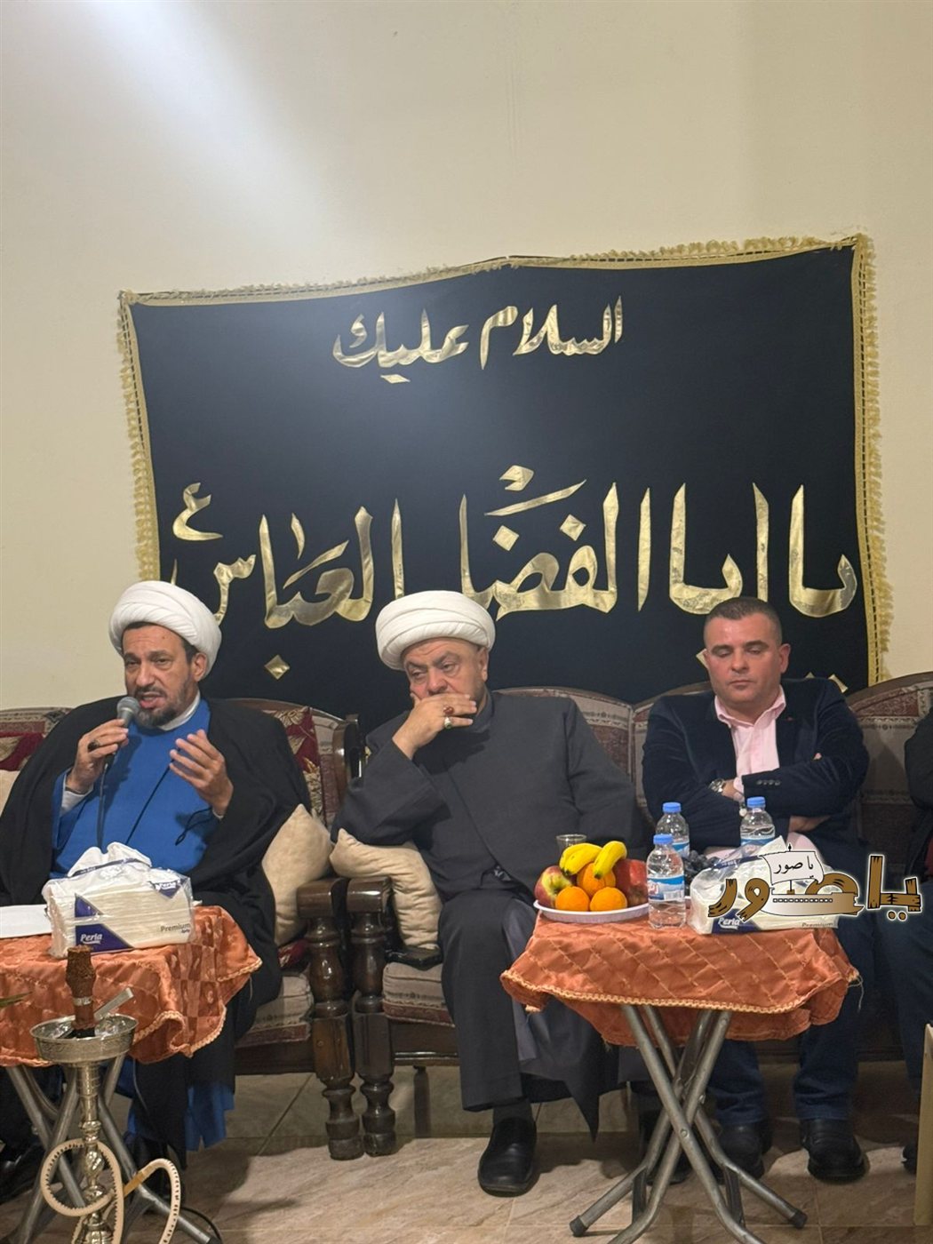 أمسية ثقافية في ديوانية الامام الحسين (ع) دارة المحامي وسيم منيف قليط بحضور مدير التبليغ الديني في المجلس الإسلامي الشيعي الأعلى