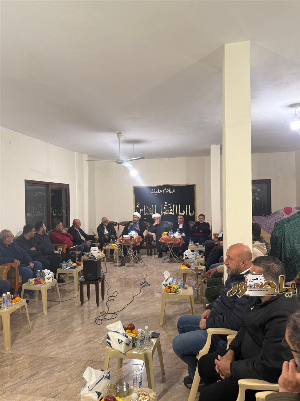 أمسية ثقافية في ديوانية الامام الحسين (ع) دارة المحامي وسيم منيف قليط بحضور مدير التبليغ الديني في المجلس الإسلامي الشيعي الأعلى