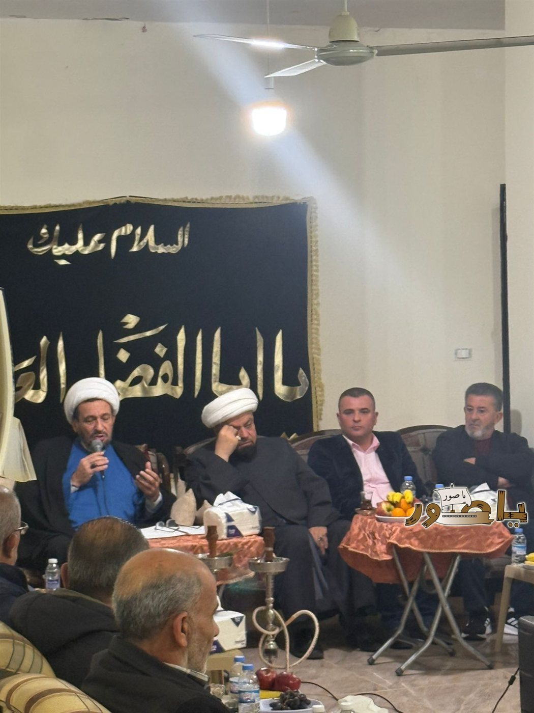 أمسية ثقافية في ديوانية الامام الحسين (ع) دارة المحامي وسيم منيف قليط بحضور مدير التبليغ الديني في المجلس الإسلامي الشيعي الأعلى