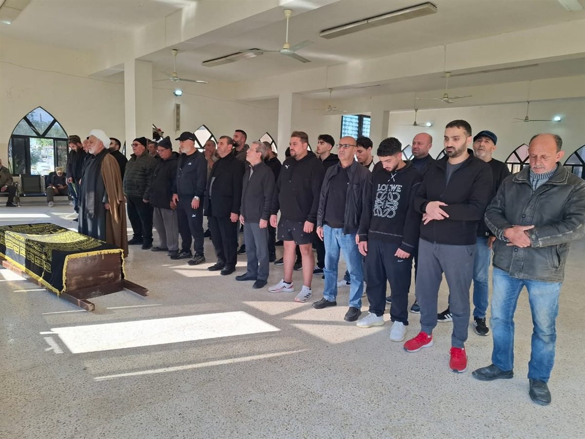 مدينة صور شيعت المرحومة الحاجة أمينة محمود قدسي