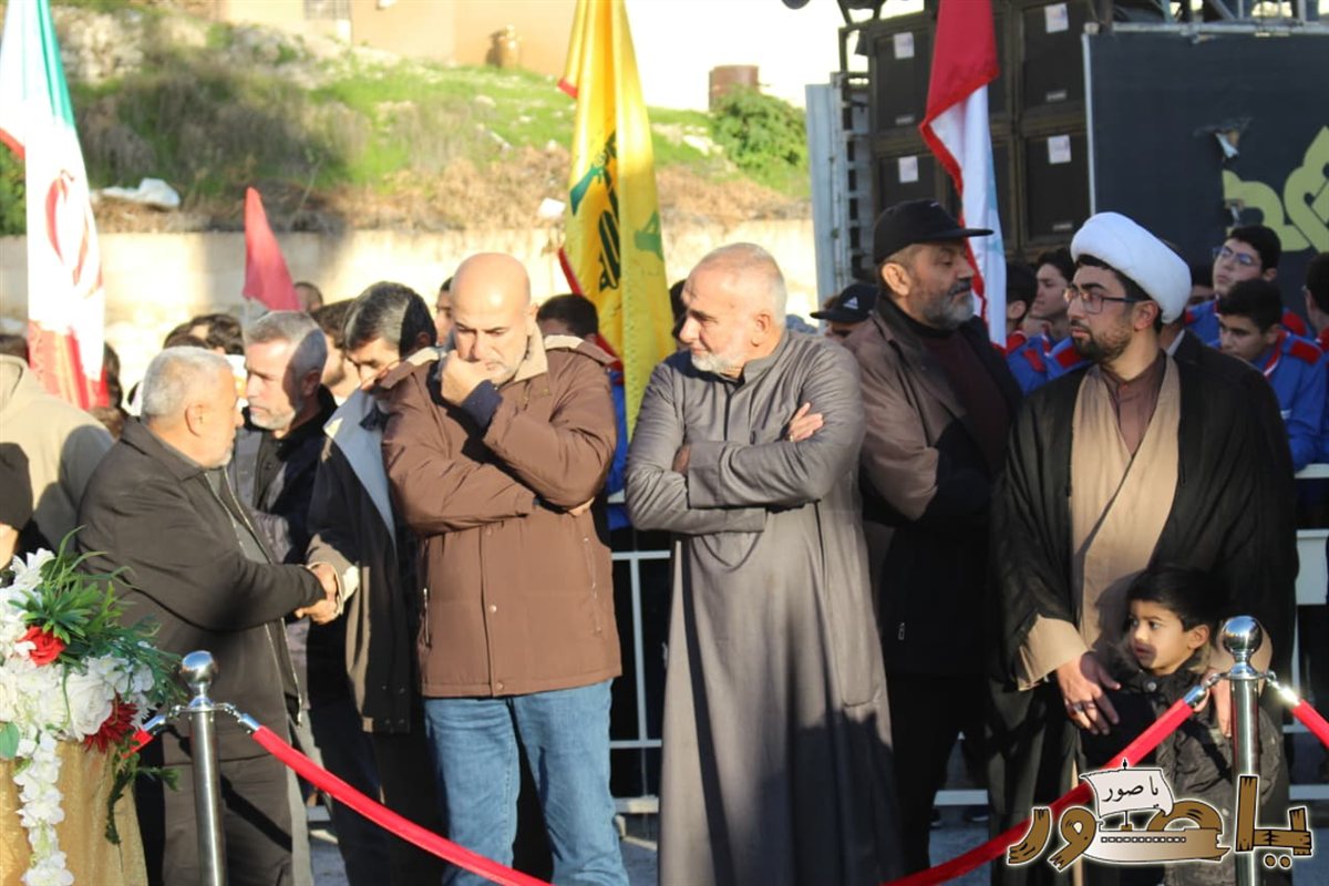 تشييع حاشد للشهيد السعيد علي عماد دهيني في طورا