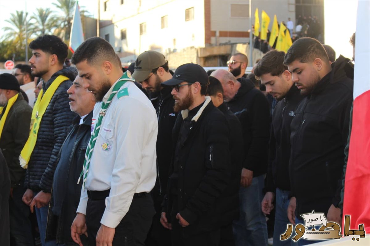 تشييع حاشد للشهيد السعيد علي عماد دهيني في طورا