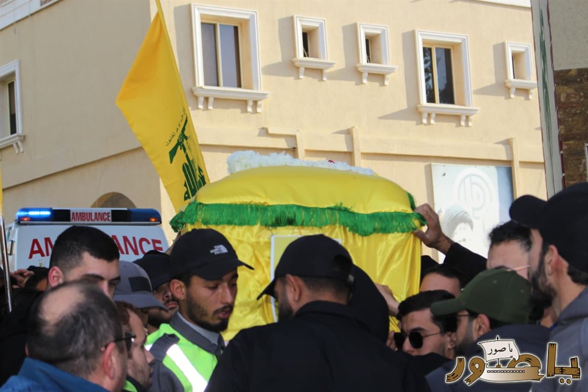 تشييع حاشد للشهيد السعيد علي عماد دهيني في طورا