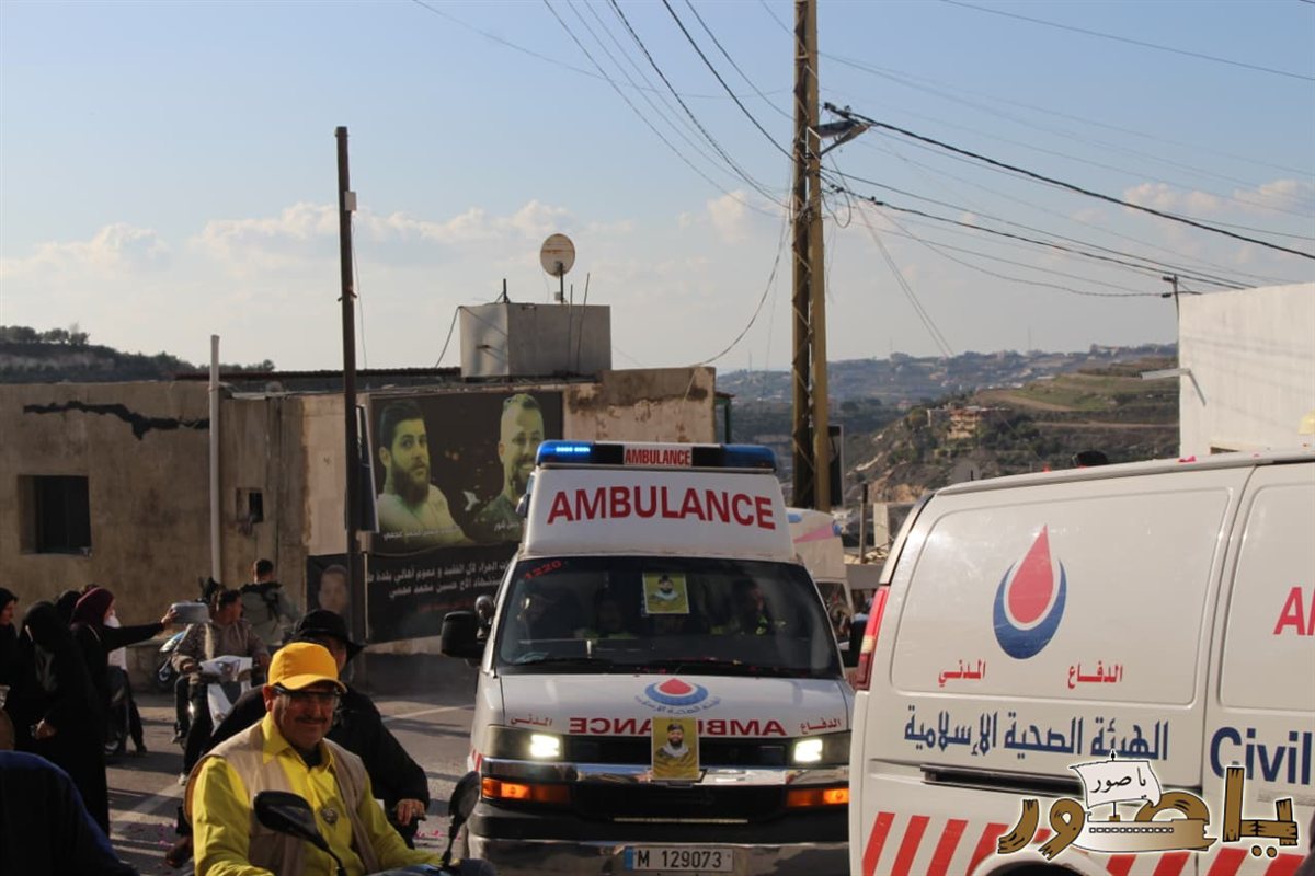 تشييع حاشد للشهيد السعيد علي عماد دهيني في طورا