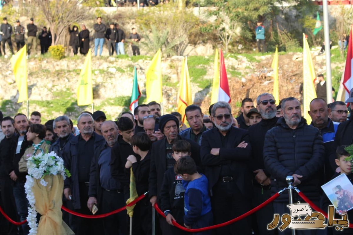 تشييع حاشد للشهيد السعيد علي عماد دهيني في طورا