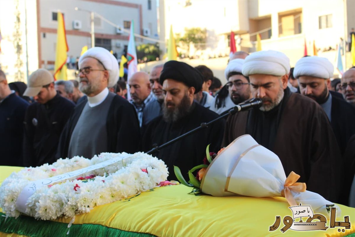 تشييع حاشد للشهيد السعيد علي عماد دهيني في طورا