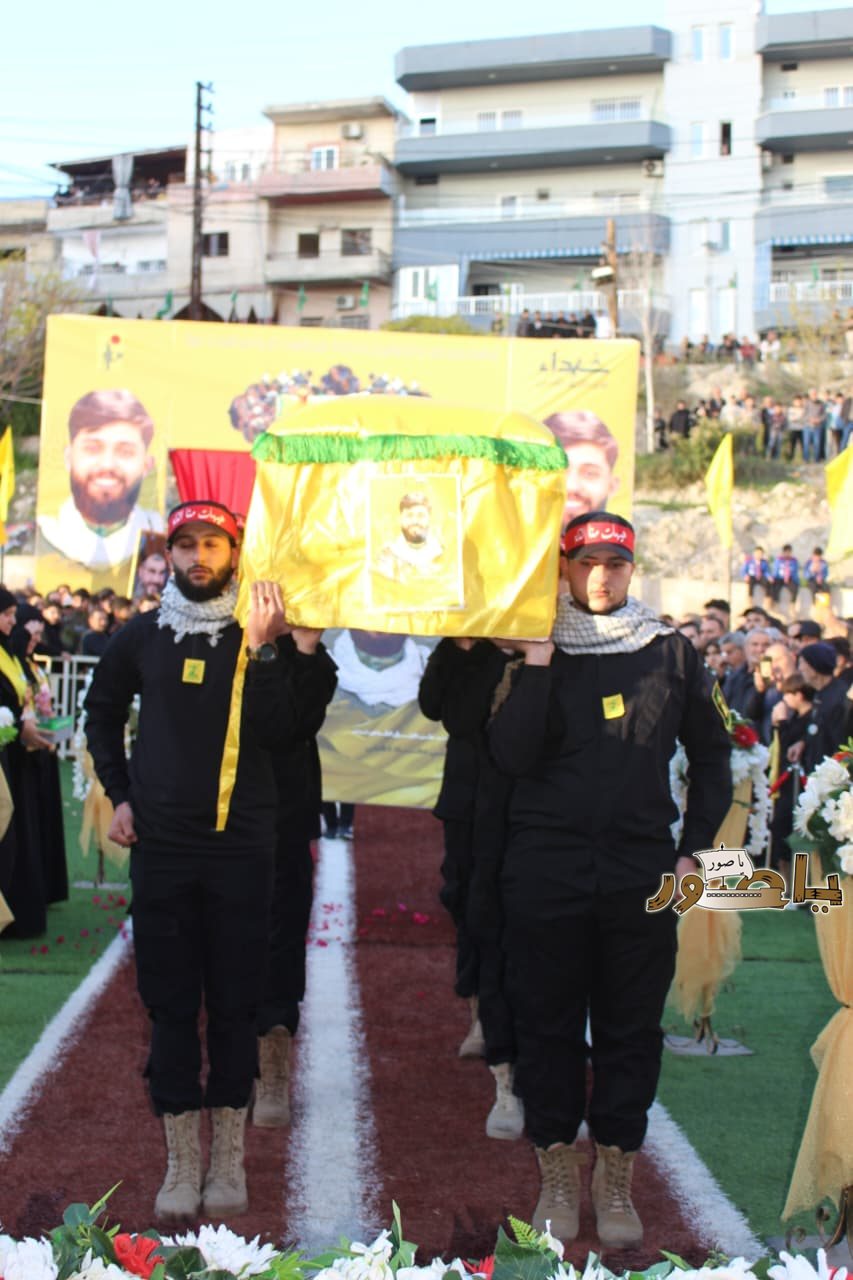 تشييع حاشد للشهيد السعيد علي عماد دهيني في طورا