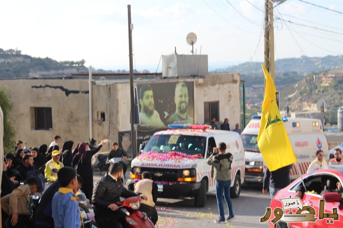 تشييع حاشد للشهيد السعيد علي عماد دهيني في طورا