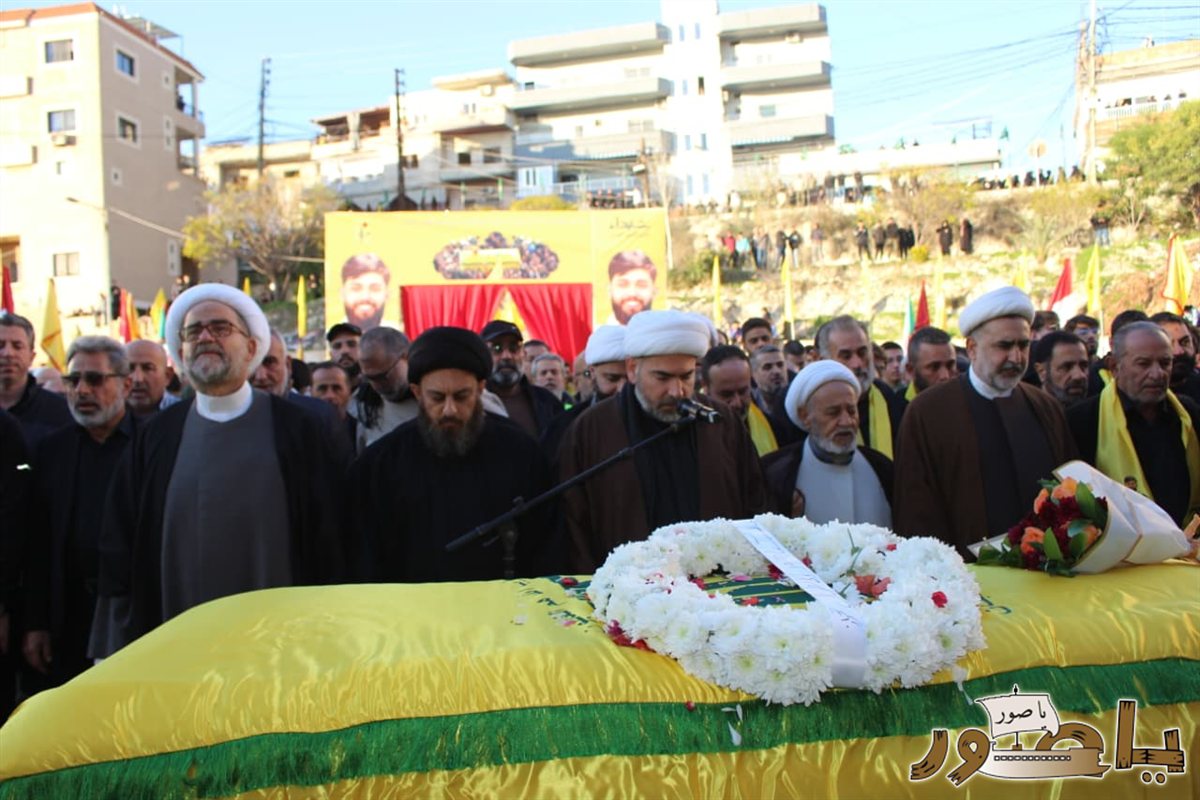 تشييع حاشد للشهيد السعيد علي عماد دهيني في طورا