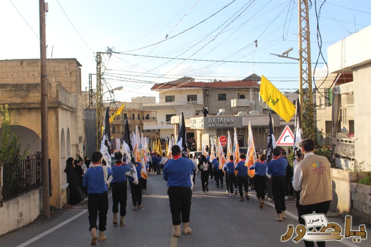 تشييع حاشد للشهيد السعيد علي عماد دهيني في طورا