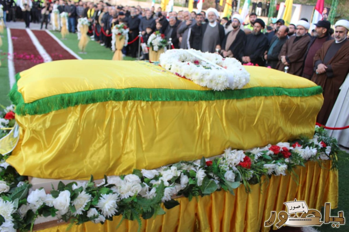 تشييع حاشد للشهيد السعيد علي عماد دهيني في طورا