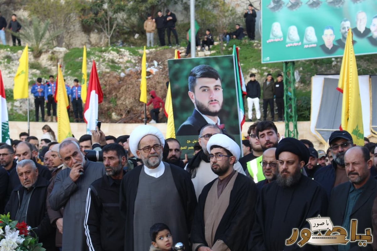 تشييع حاشد للشهيد السعيد علي عماد دهيني في طورا