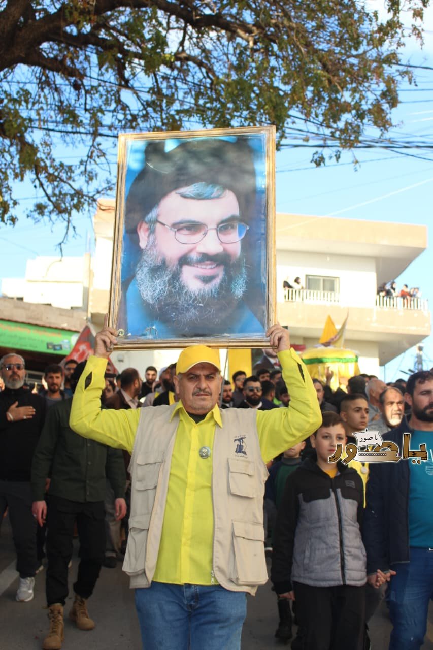 تشييع حاشد للشهيد السعيد علي عماد دهيني في طورا