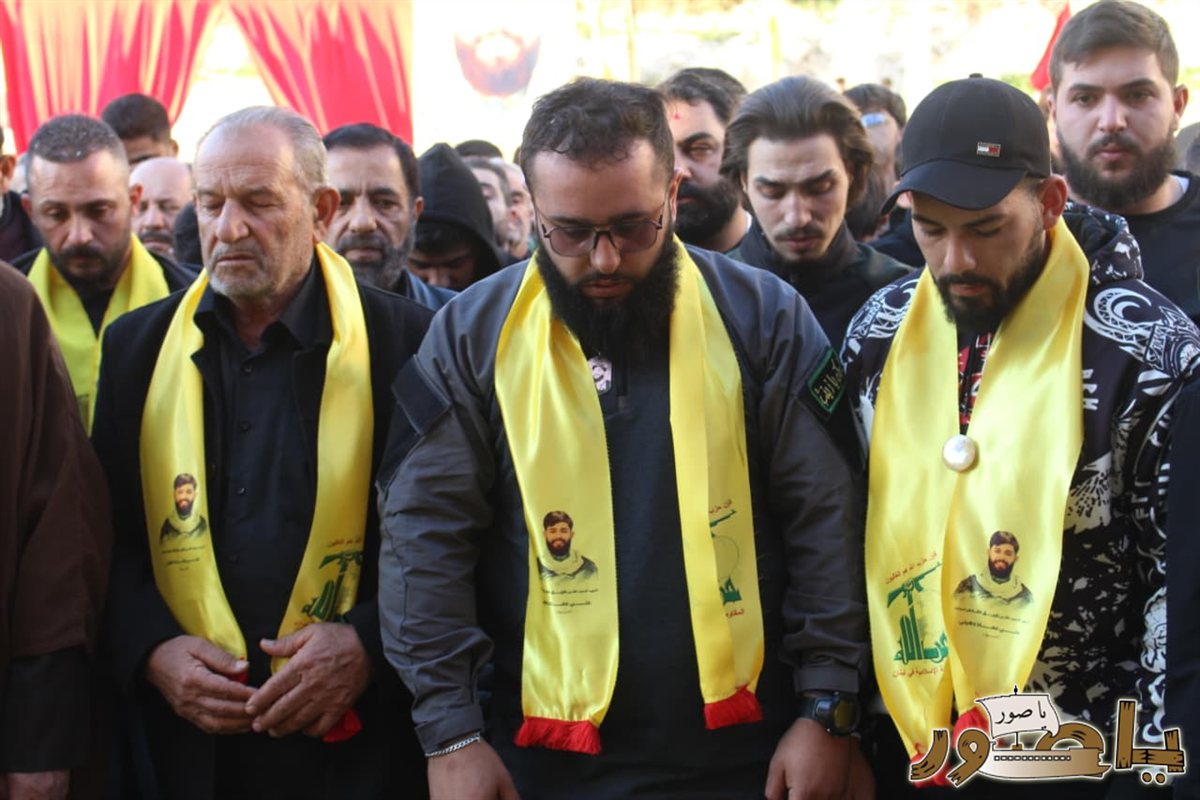 تشييع حاشد للشهيد السعيد علي عماد دهيني في طورا