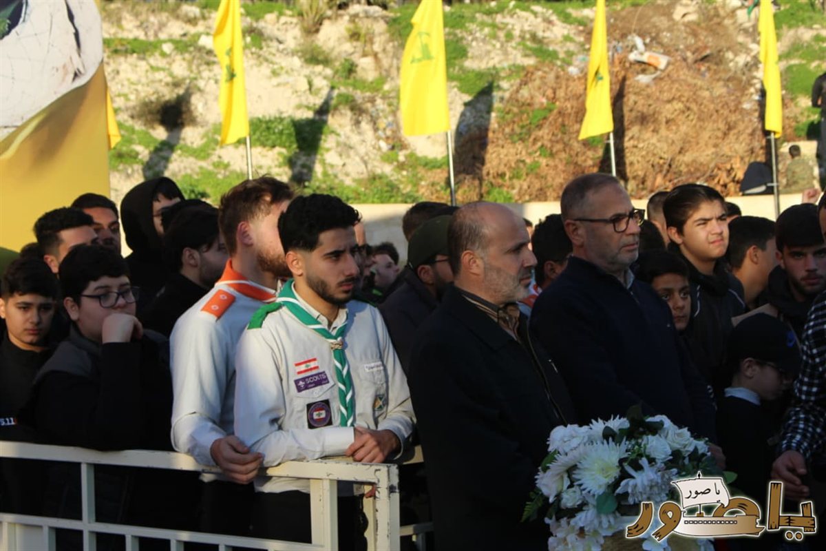 تشييع حاشد للشهيد السعيد علي عماد دهيني في طورا