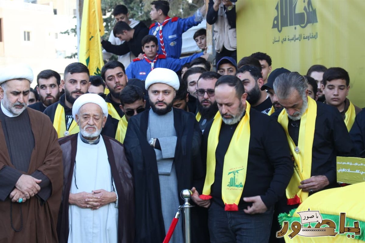 تشييع حاشد للشهيد السعيد علي عماد دهيني في طورا