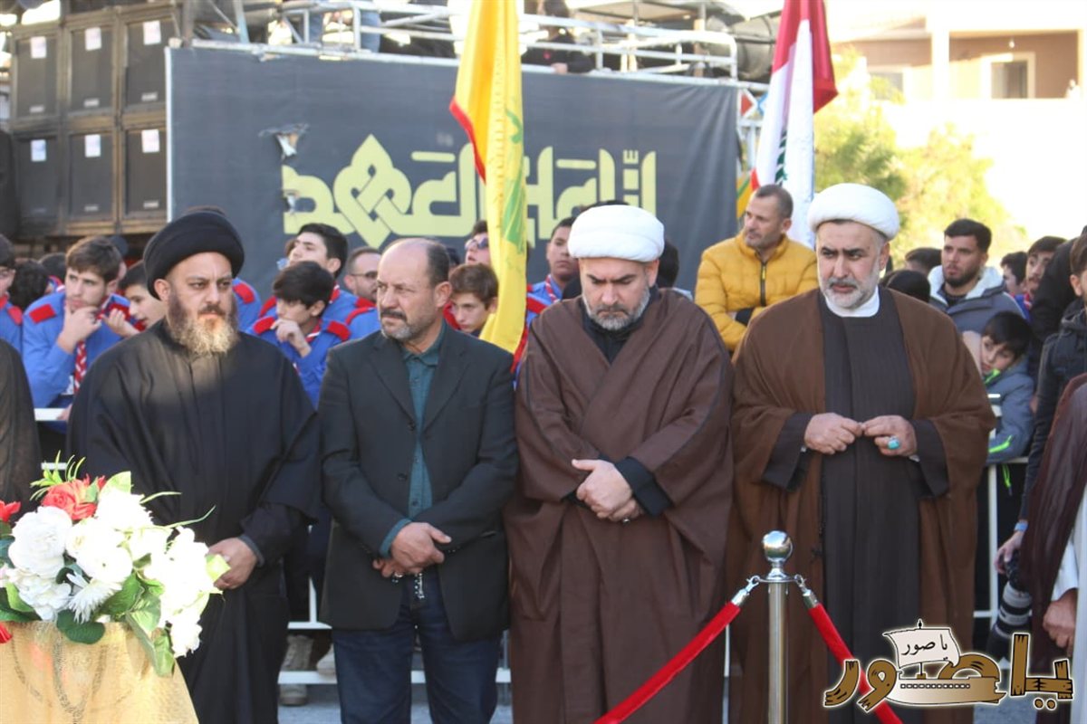 تشييع حاشد للشهيد السعيد علي عماد دهيني في طورا