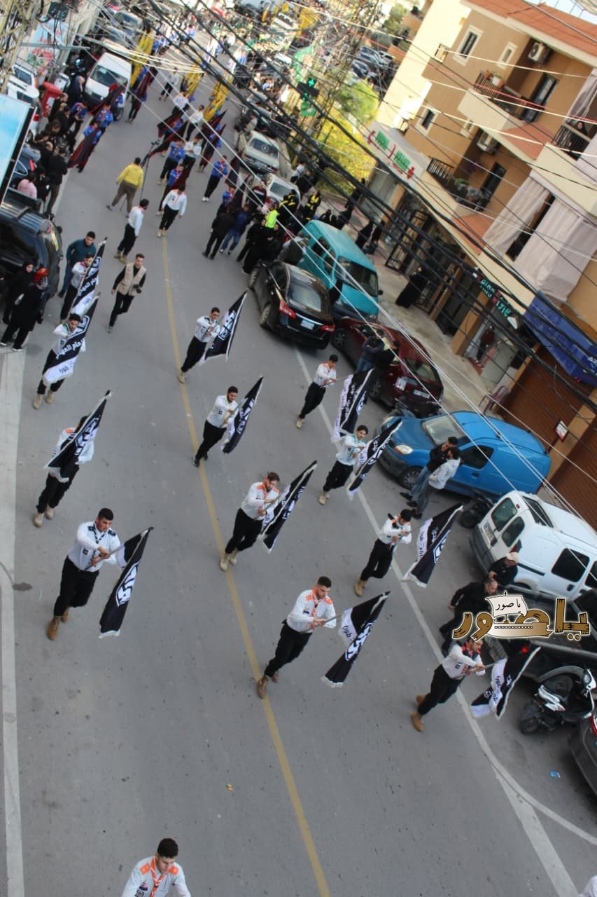 تشييع حاشد للشهيد السعيد علي عماد دهيني في طورا