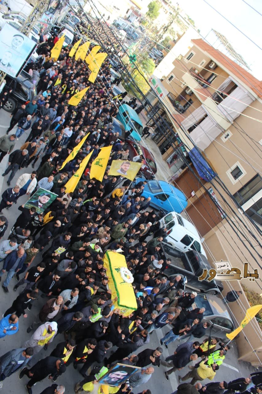 تشييع حاشد للشهيد السعيد علي عماد دهيني في طورا