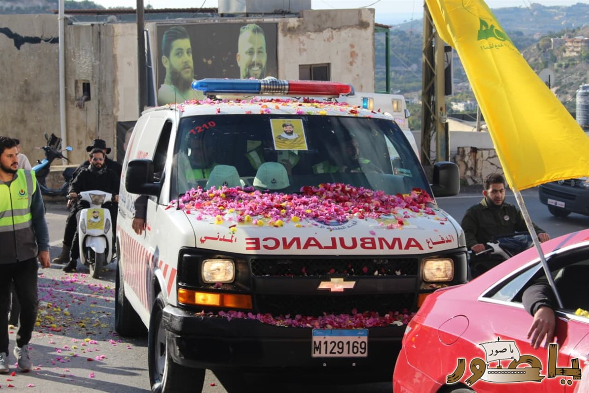 تشييع حاشد للشهيد السعيد علي عماد دهيني في طورا